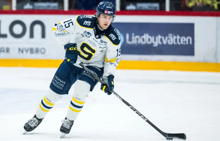 Albin Carlson nära Vita Hästen.
Foto: Bildbyrån