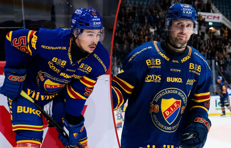 Charles Hudon och Marcus Krüger saknades på Djurgårdens träning.