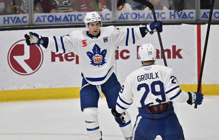 Spelar Vinni Lettieri just nu till sig ett NHL-avtal? Foto:Patrick Gorski/Icon Sportswire.