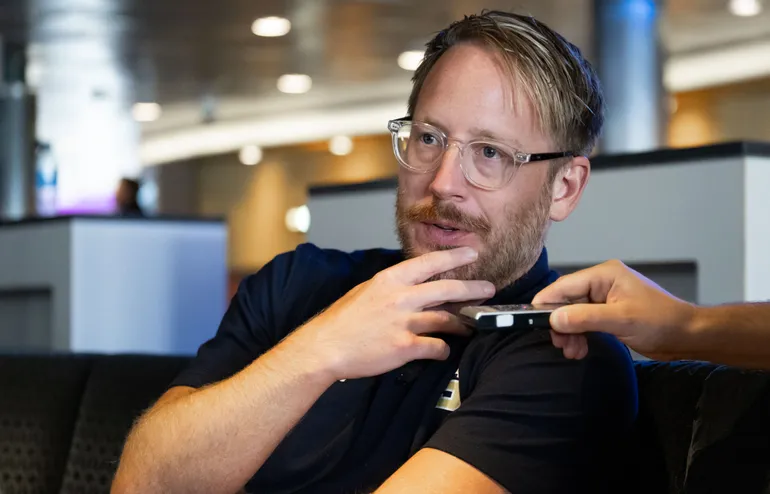 Södertäljes sportchef Emil Georgsson. 