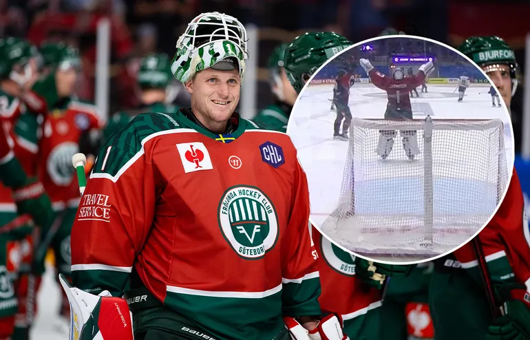 Lasse Johansson nätade i CHL-mötet.