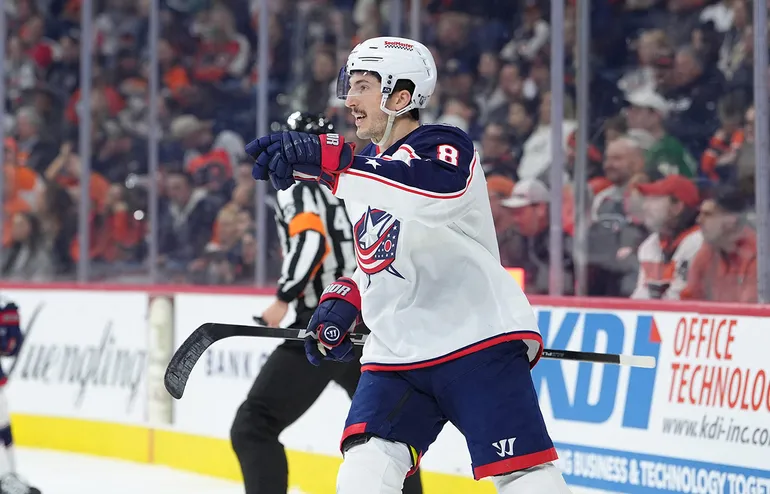 Zach Werenski stoppade en trejd till Dallas.
Foto: Bildbyrån.
