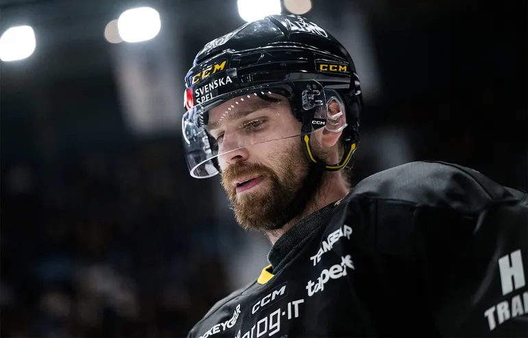 Eric Norin är klar för spel i Visby/Roma.
