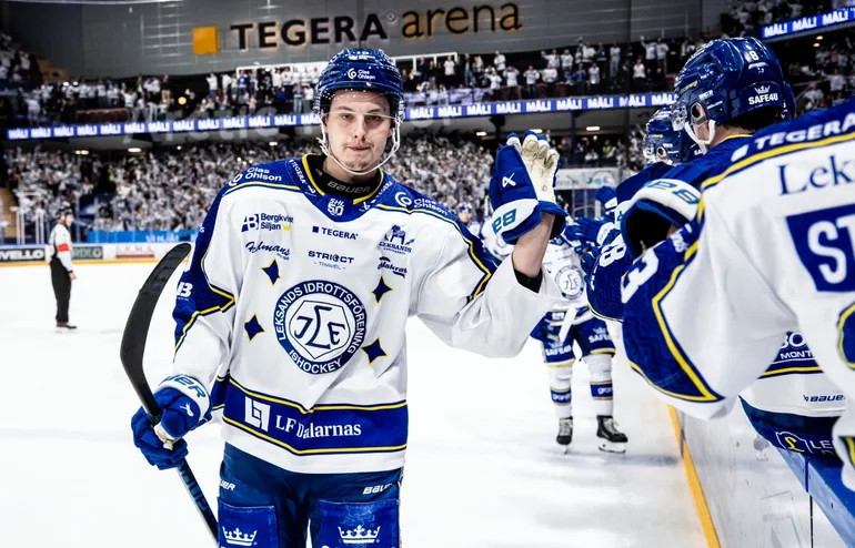 Lämnade Leksand - närmar sig NHL: "Han är väldigt nära"