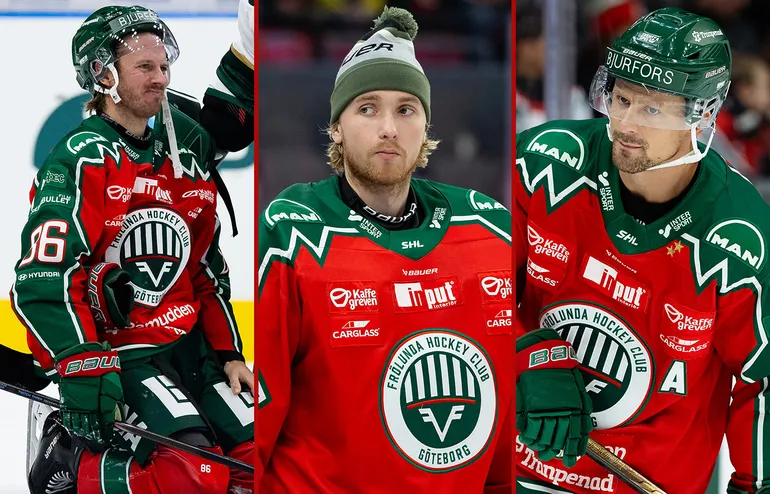 Erik Thorell, Tobias Normann och Nicklas Lasu klev alla av med skador i går. 
