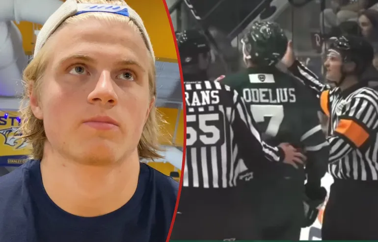 William Odelius blir avstängd – för att ha spelat med fel märke på klubban.