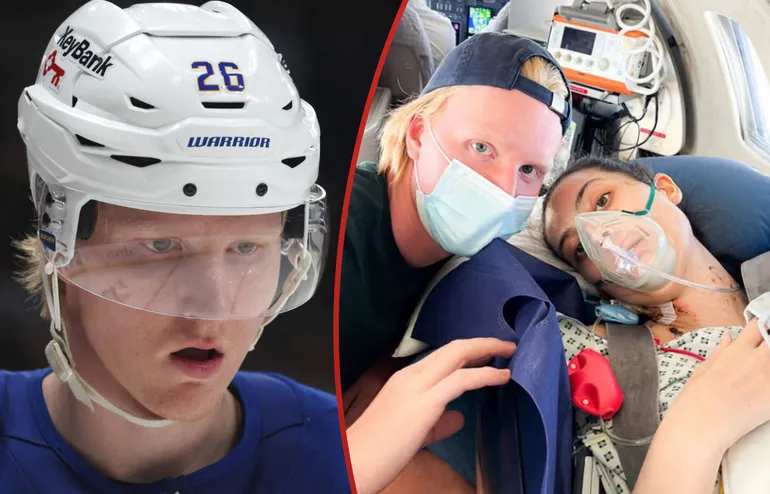 Rasmus Dahlin och fästmöns sorg – förlorade sitt ofödda barn