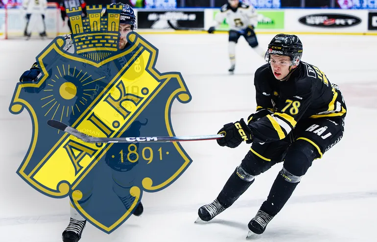 Patrik Jernfalk blir kvar i AIK på ett utvecklingskontrakt. Foto: Bildbyrån (montage).