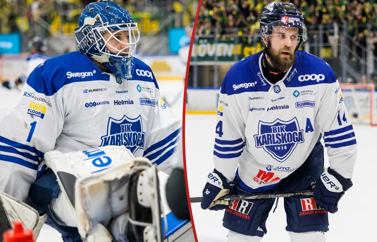 Olof Lindbom utgick skadad när BIK Karlskoga åker på en ny förlust. 