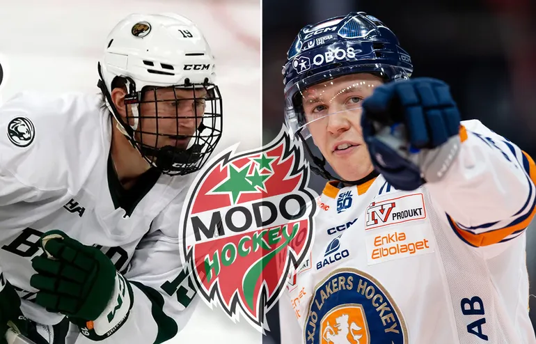 Jackson Jutting och Elias Rosén. 