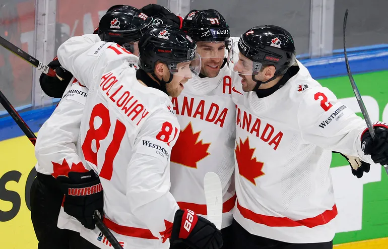 Kanada segrade mot Slovakien