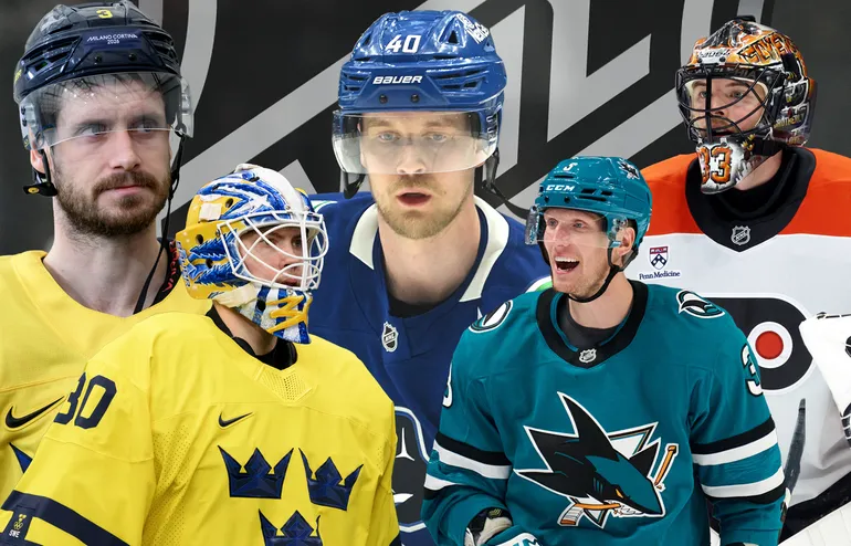 Tio NHL-svenskar som kan byta klubb innan trade deadline