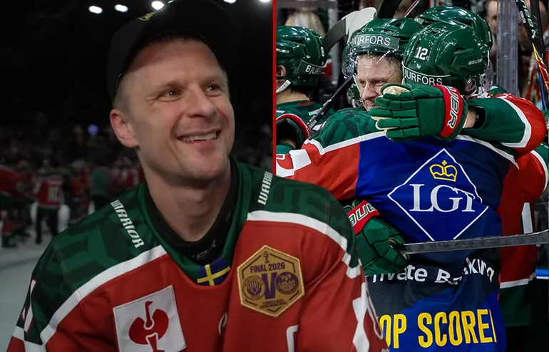 Känslosam efter CHL-guldet: "Har haft en jävligt tuff period"