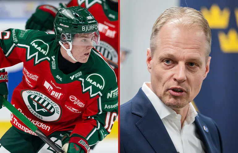 Bosse Meijer hyllas av Magnus Hävelid.