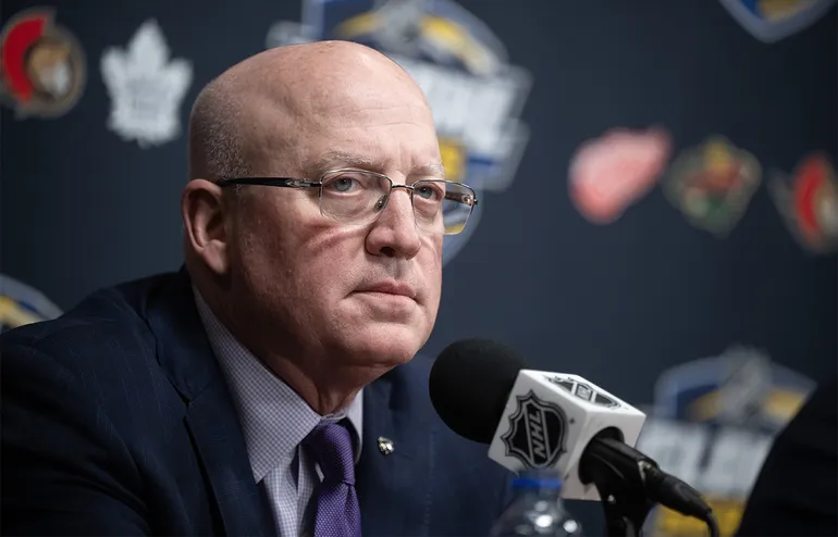 NHL:s vicekommissionär Bill Daly.