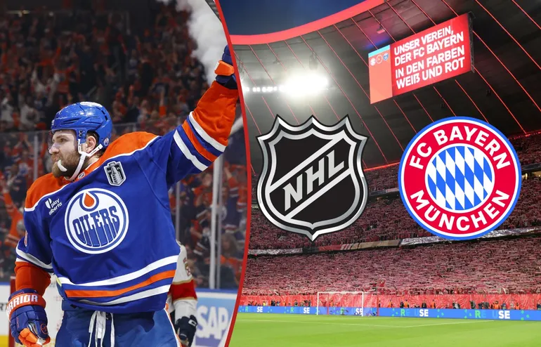NHL och Bayern München ingår samarbete.
Foton: Bildbyrån
