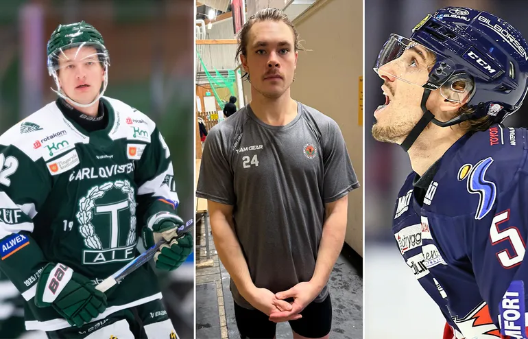 Adam Bäckstrand, Tanner Kaspick och Mattias Bäckman hade inte sina bästa säsonger ifjol.