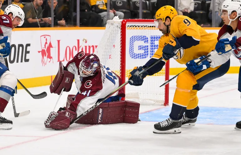 Filip Forsberg klev fram mot Colorado.