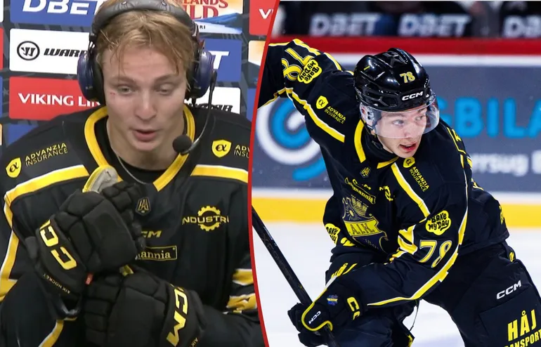 Oliver Johansson blev matchvinnare för AIK.
Foto: TV4/Bildbyrån