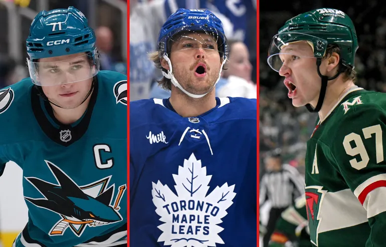 Når Macklin Celebrini, William Nylander eller Kirill Kaprizov 50 mål i NHL den här säsongen? Foto: Bildbyrån/Imagn Images