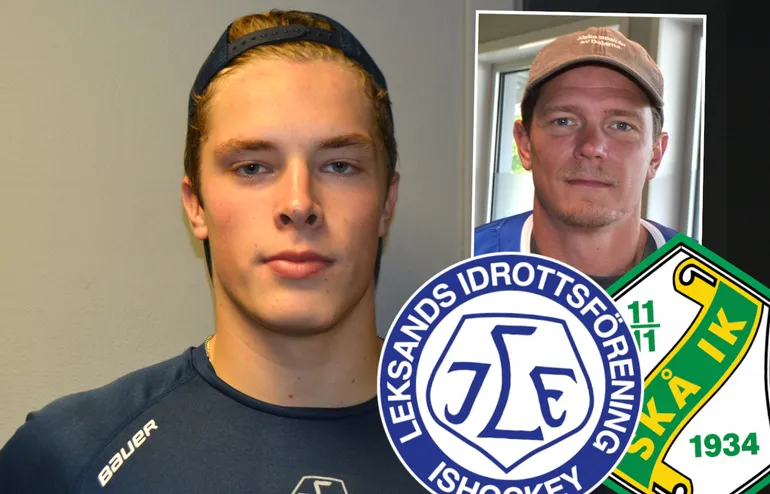 Pax Kleffner får spela med barndomsidolen Patrick Zackrisson i Leksand.