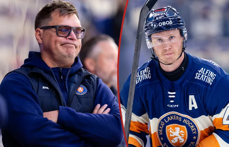 Det blev ingen rolig CHL-premiär för Björn Hellkvist och Dennis Rasmussen.