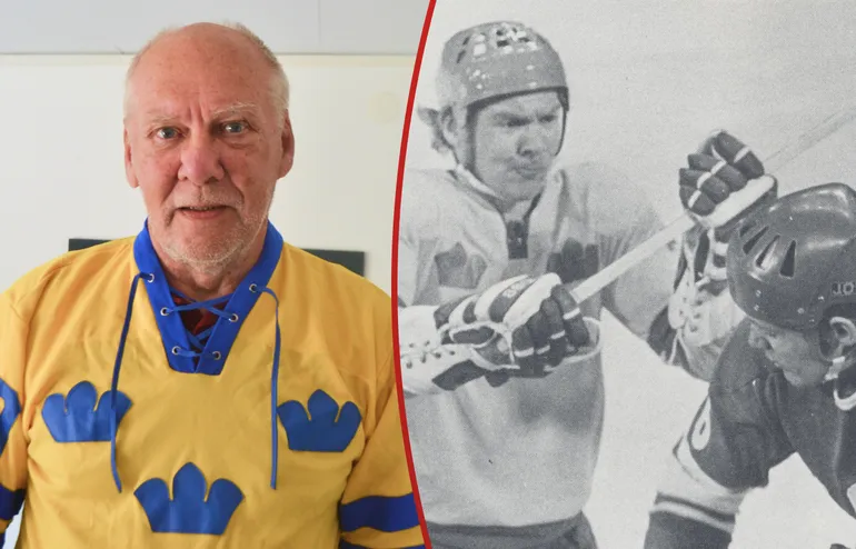 Finn Lundström berättar om sin resa i Old School Hockey.