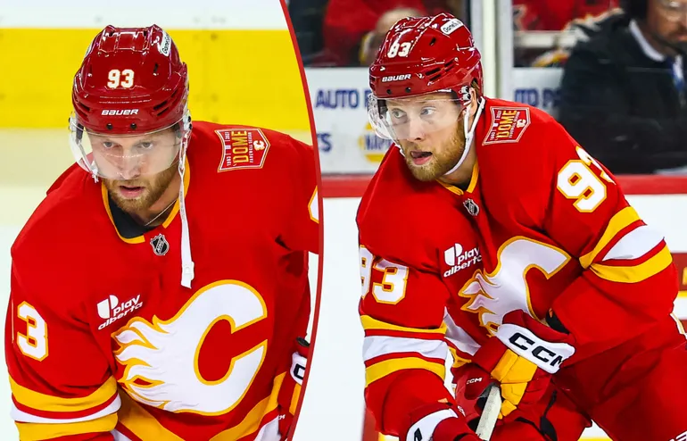 Alexander Nylander skriver NHL-kontrakt med Calgary Flames. Foto: Sergei Belski-Imagn Images © Bildbyrån