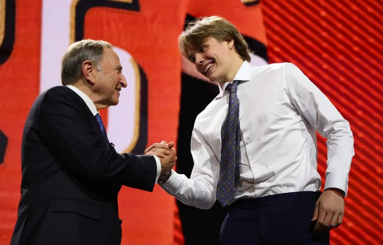 Nikita Klepov tingades som spelare nummer 15 i NHL-draften.