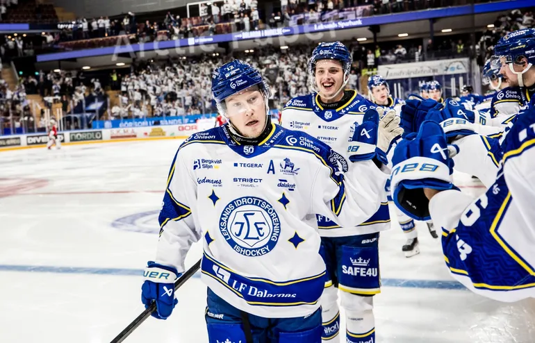 Kalle Östman lämnar Sverige efter Leksands degradering.