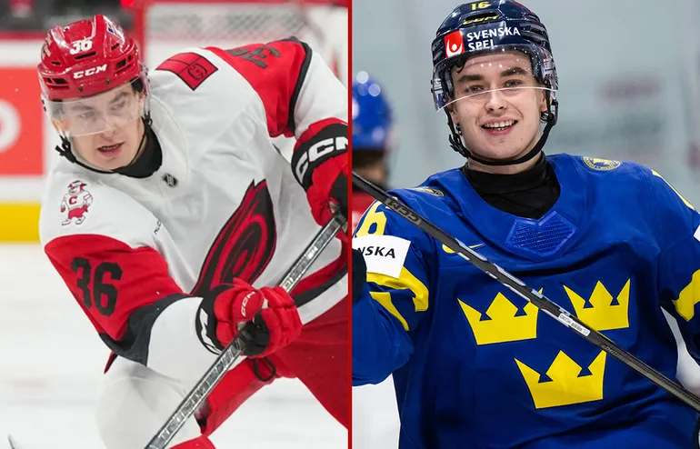 Svenske talangen jagar NHL-plats – målskytt i natt