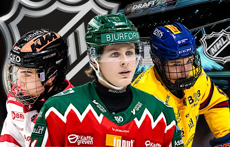 HAMRIN: De 20 hetaste spelarna i Sverige inför NHL-draften 2026