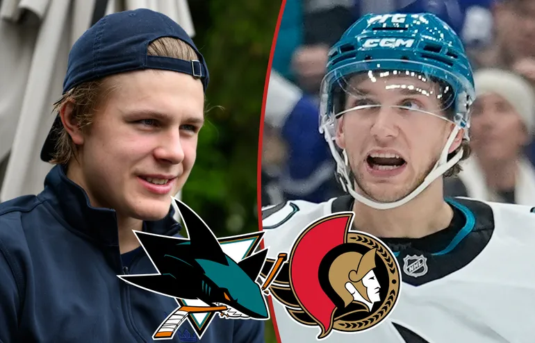 William Eklunds flytt till Ottawa Senators öppnar dörren till San Jose Sharks för Ivar Stenberg. Foto: Bildbyrån/Imagn Images