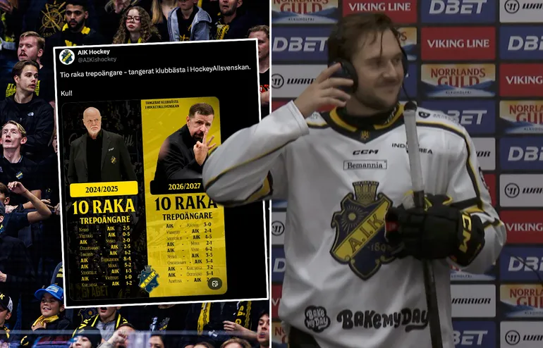 AIK tangerar historiska sviten: "Matcher är lätta nu"
