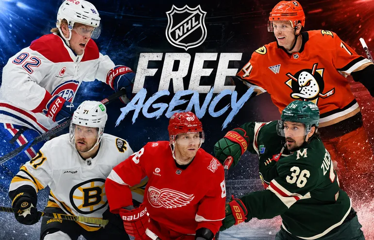 Häng med hockeysverige.se när NHL öppnar sin free agent-marknad. Foto: Bildbyrån/Imagn Images (montage)
