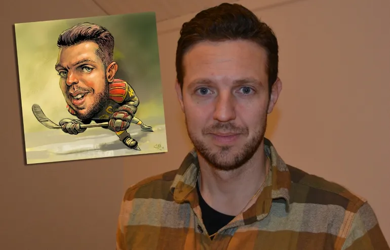 "Hade sagt till farsan att han en dag skulle sitta på läktaren och se mig spela där"