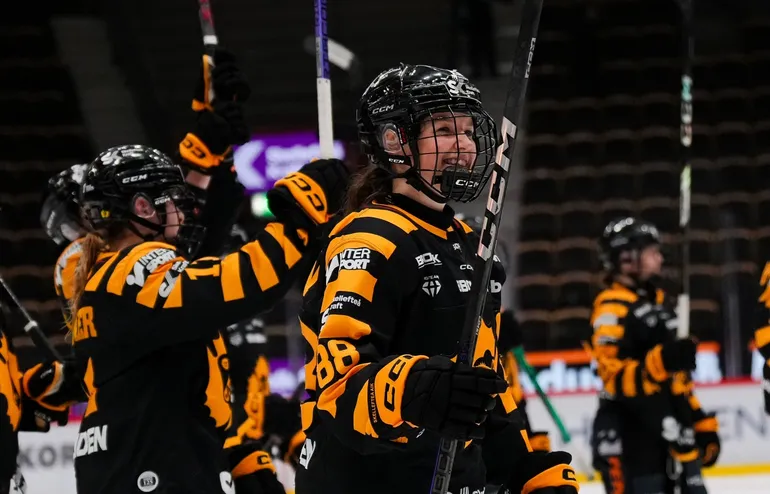 Skellefteå AIK vann och räddade matchboll mot Brynäs