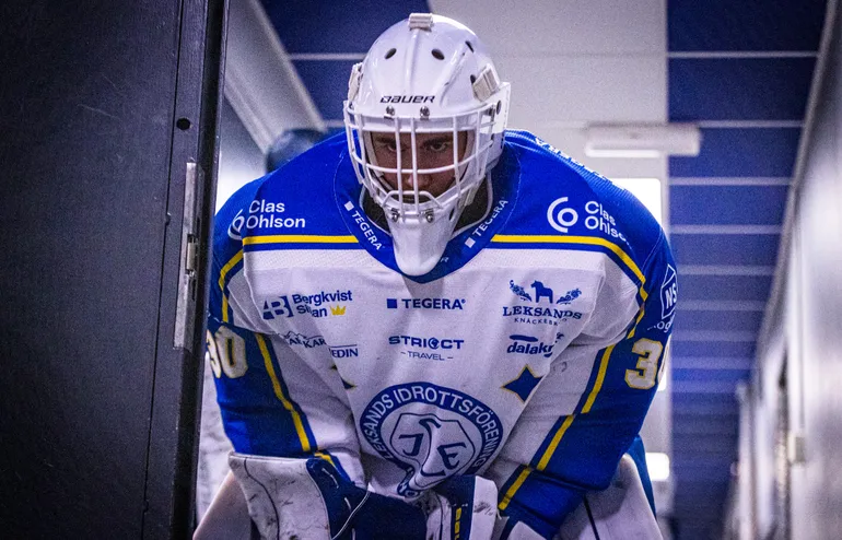 Viggo Tamm är på väg fram i Leksand.