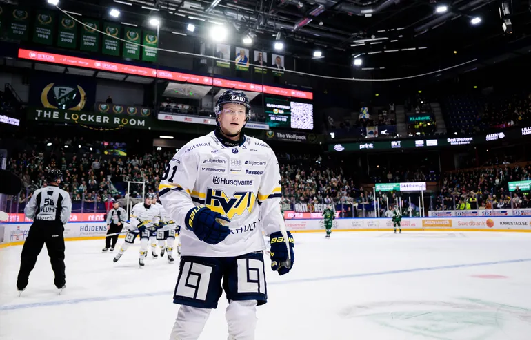 Aleksi Heponiemi är tillbaka i full träning för HV.
Foto: Fredrik Karlsson / BILDBYRÃ
N / COP 185 / FK0425