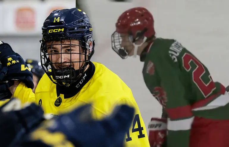 Milan Sundström har gjort sitt första seniormål. 