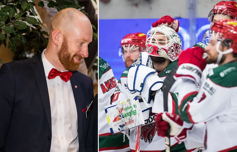 Johan Widebro och MoDo har vidtagit åtgärder inför 2026/27. Foto: Bildbyrån (montage).