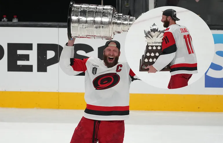 Jordan Staal vann Stanley Cup och Conn Smythe Trophy.
Foto: Bildbyrån.