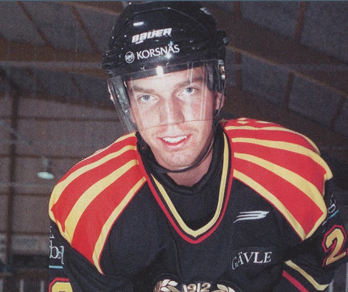 Mikael Samuelsson i Brynäs-tröja