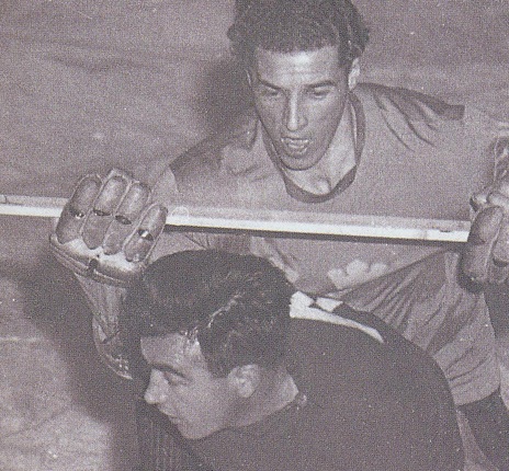 Åke Lassas under VM 1949.