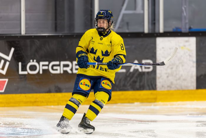 Svea Nordqvist i landslagsdressen