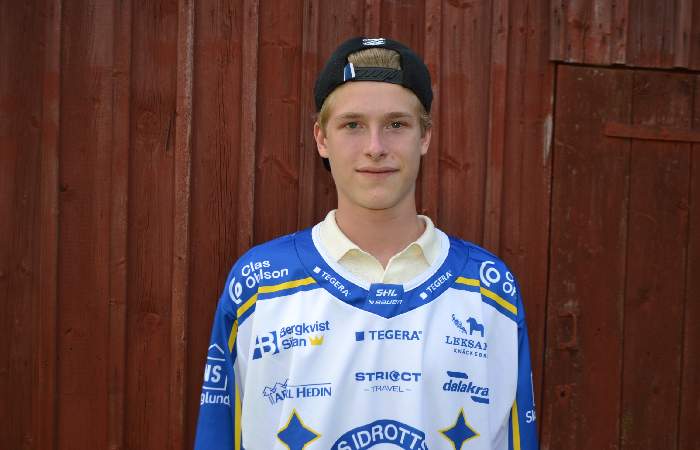 Viktor Johansson i Leksandströja