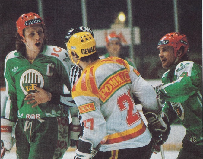 Lars-Eric Esbjörs, Anders Broström och Inge Hammarström.