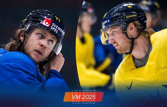 William Karlsson och Rasmus Sandin går rakt in i uppställningen