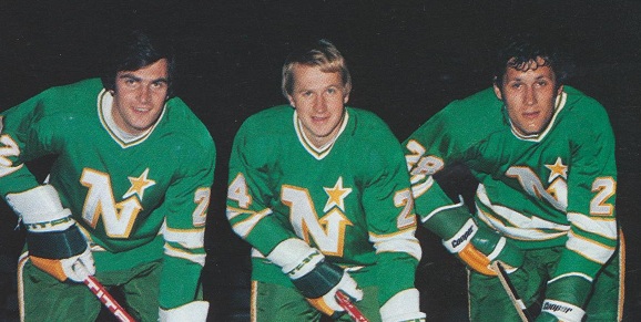Roland Eriksson, Per-Olov Brasar, Kent-Erik Andersson.