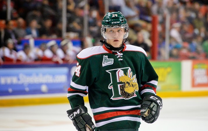 Nikolaj Ehlers i QMJHL-laget Halifax Mooseheads.